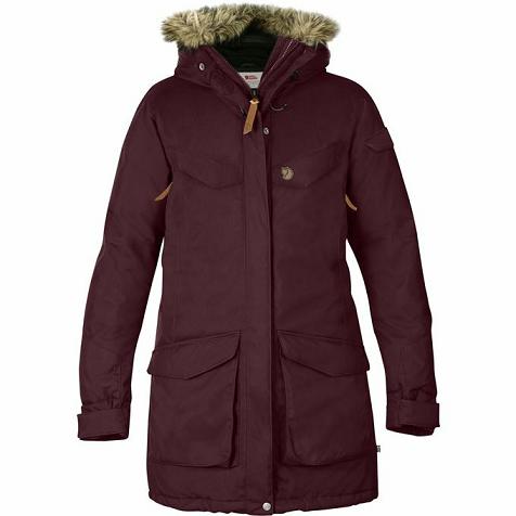 Fjallraven Nuuk Parka Akció - Piros Kabát Piros WMJ847961